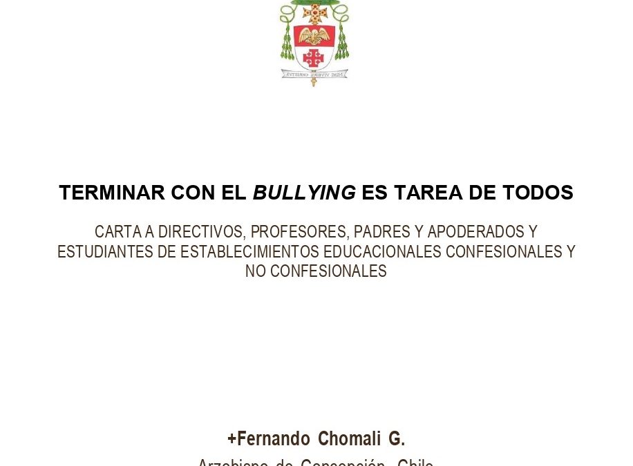 Carta Pastoral de Monseñor Fernando Chomalí a las Comunidades Educativas