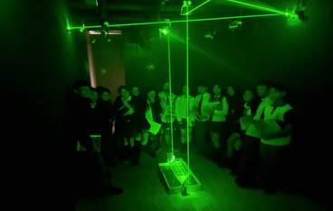 Visita a la muestra “La caja cuántica” en el Teatro Bío Bío