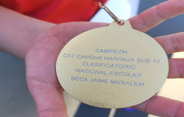 Campeones Interescolares Copa Jaime Musalem de Tenis Sub 10