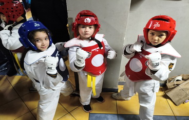 ¡Gran participación de nuestro taller de Taekwondo!